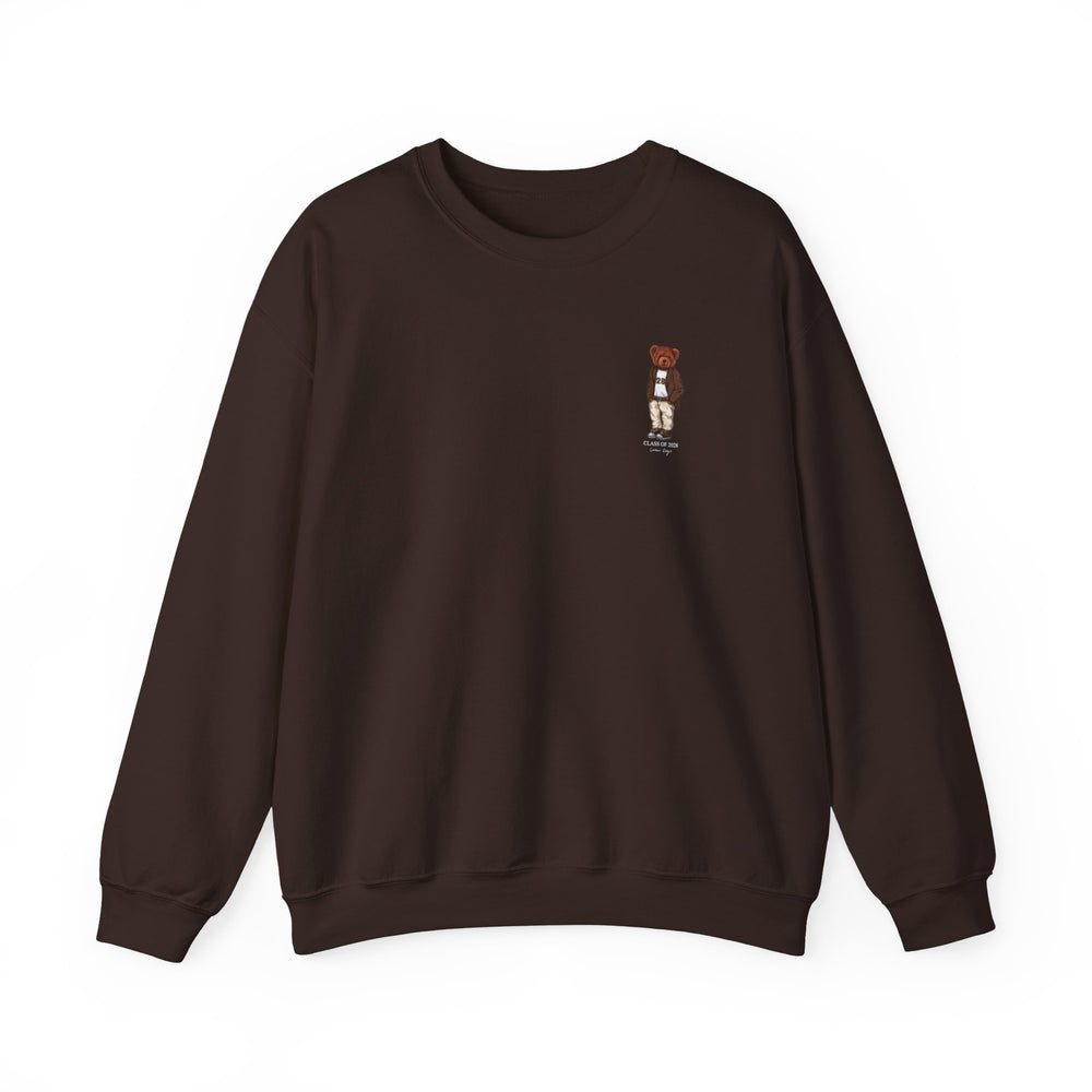 Brown 2028 Crewneck (side)