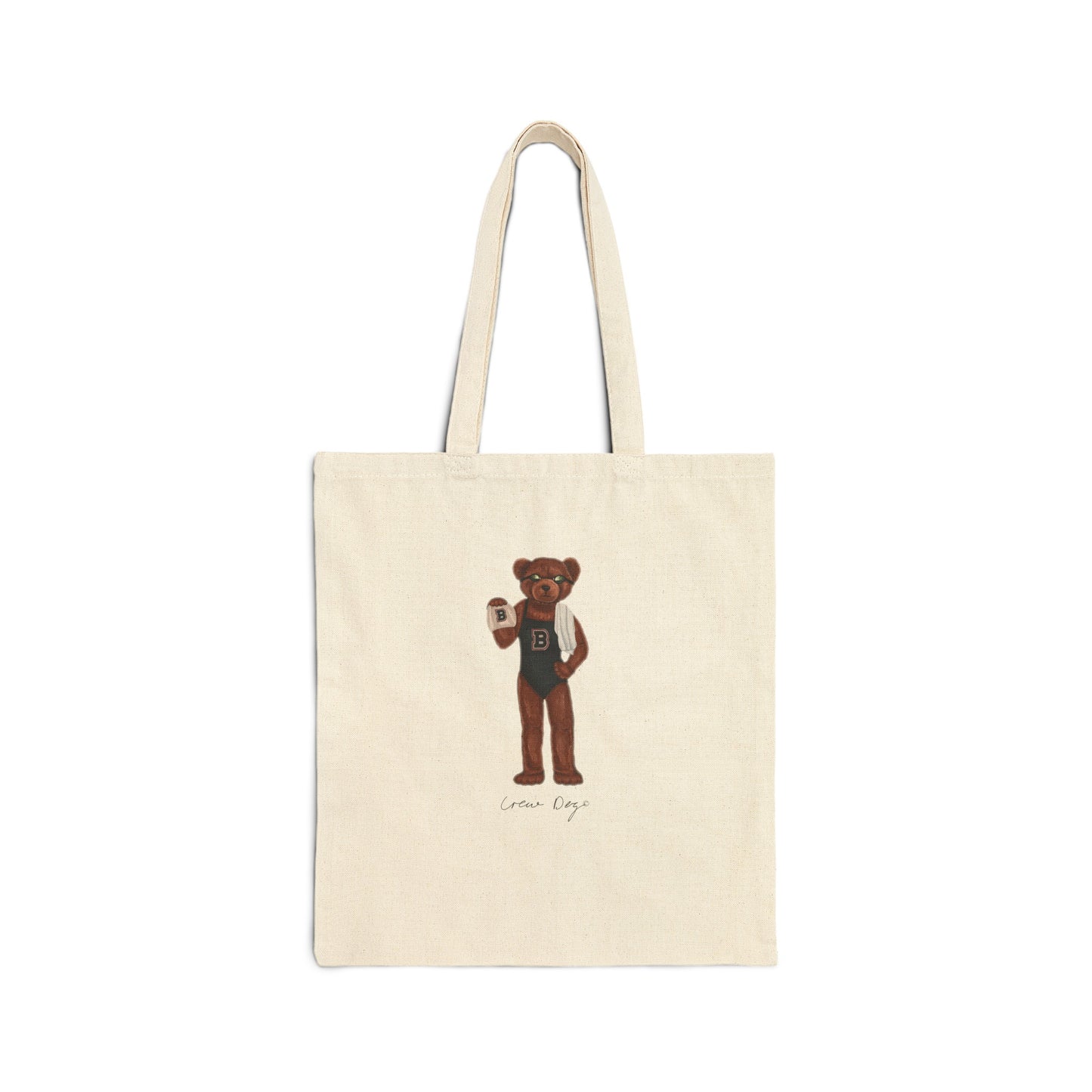 Brown Swim and Dive Tote Bag