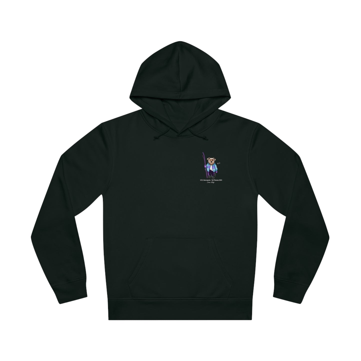 Val Thorens Ski Hoodie (side)