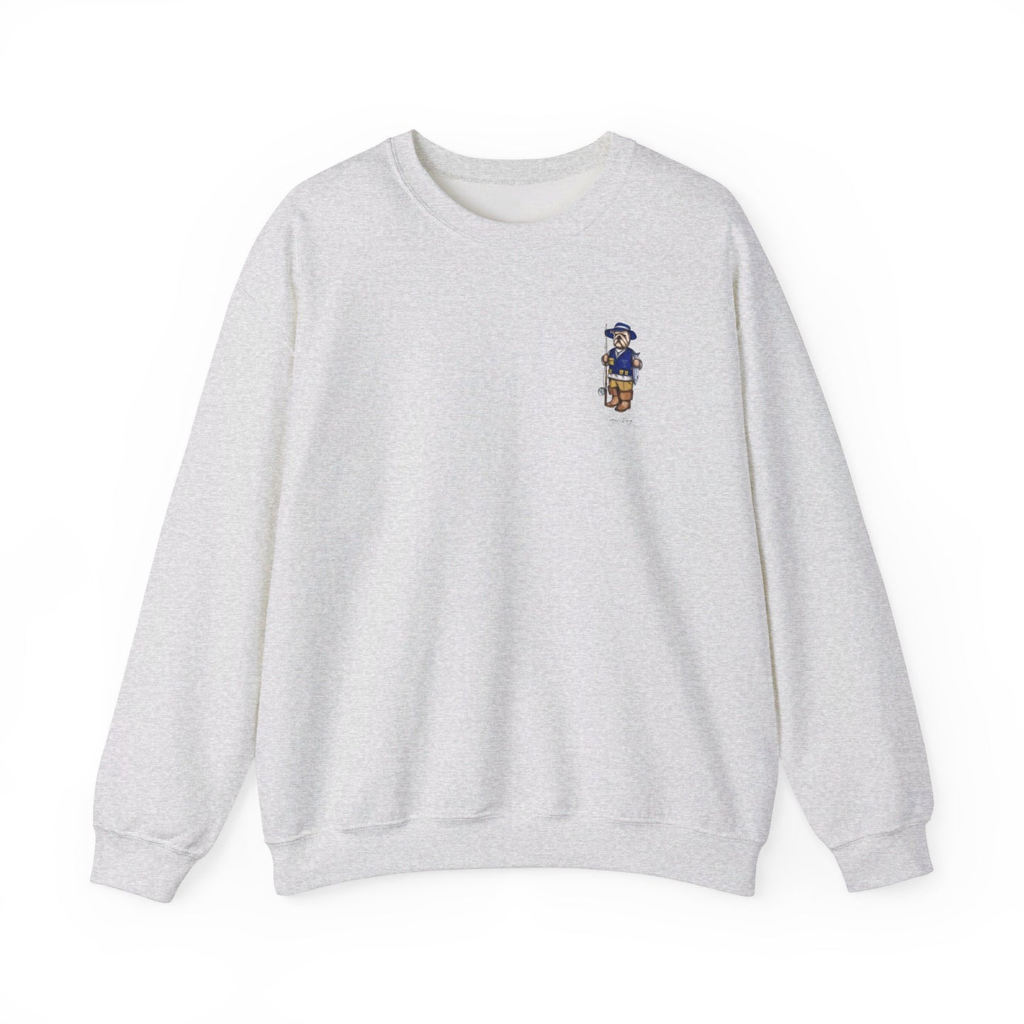 Yale Fishing Crewneck (side)