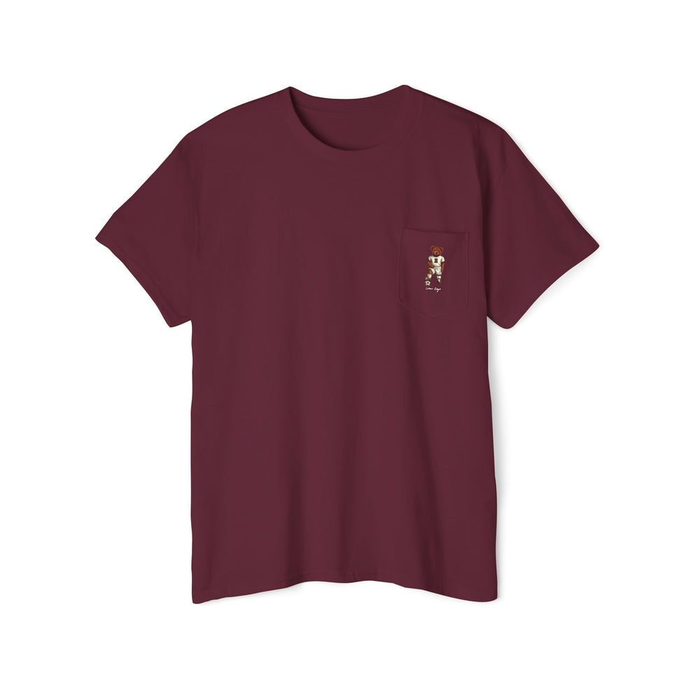 
                      
                        Brown Soccer Pocket Tee
                      
                    