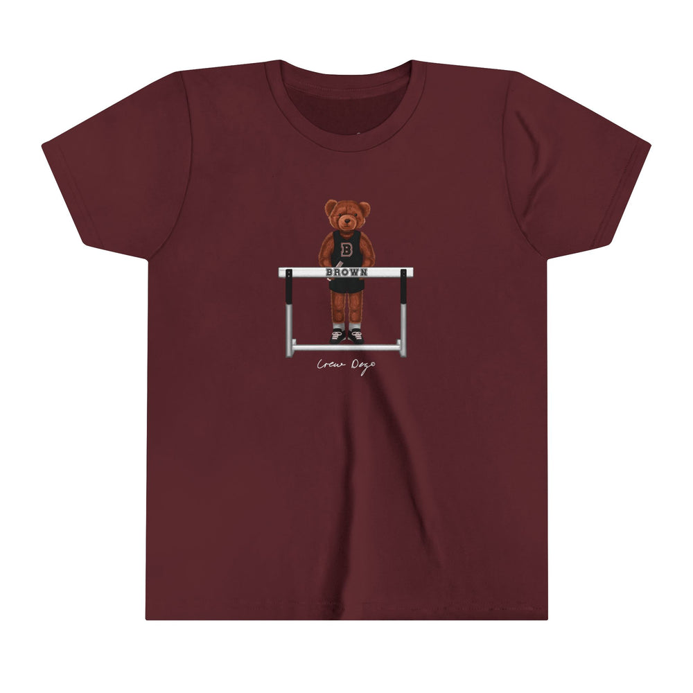 
                      
                        Brown Hurdles Baby Tee
                      
                    