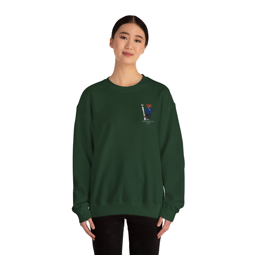 
                      
                        Stratton Mountain School Ski Crewneck (side) - Crew Dog
                      
                    