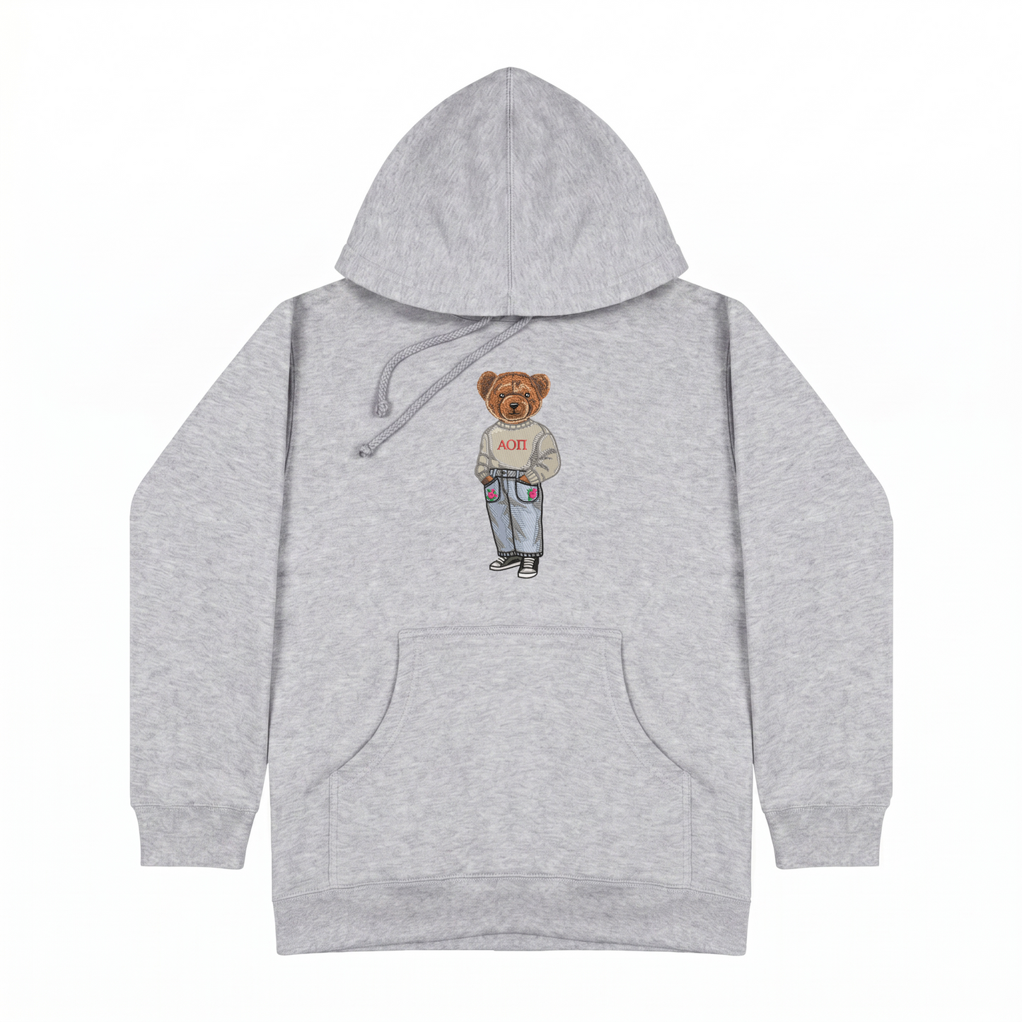 Alpha Omicron Pi Original Embroidered Hoodie