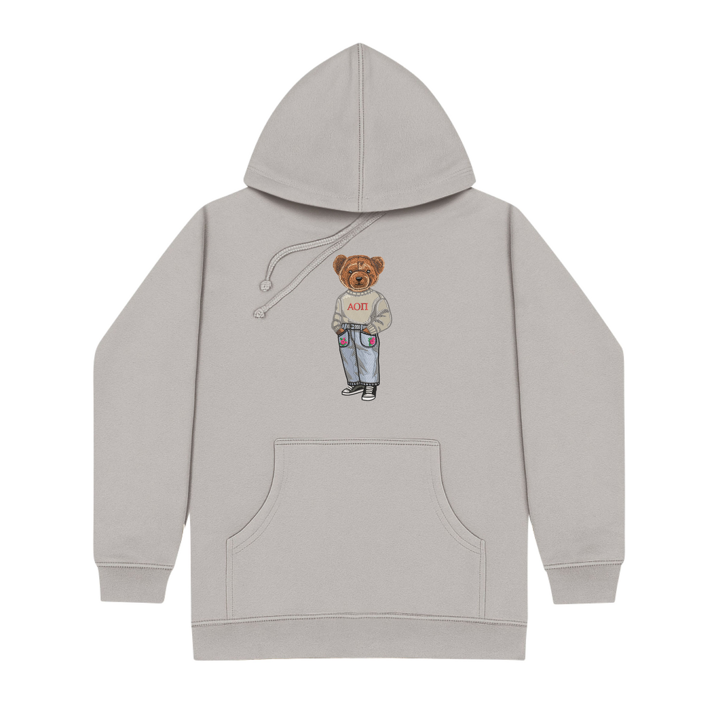 Alpha Omicron Pi Original Embroidered Hoodie