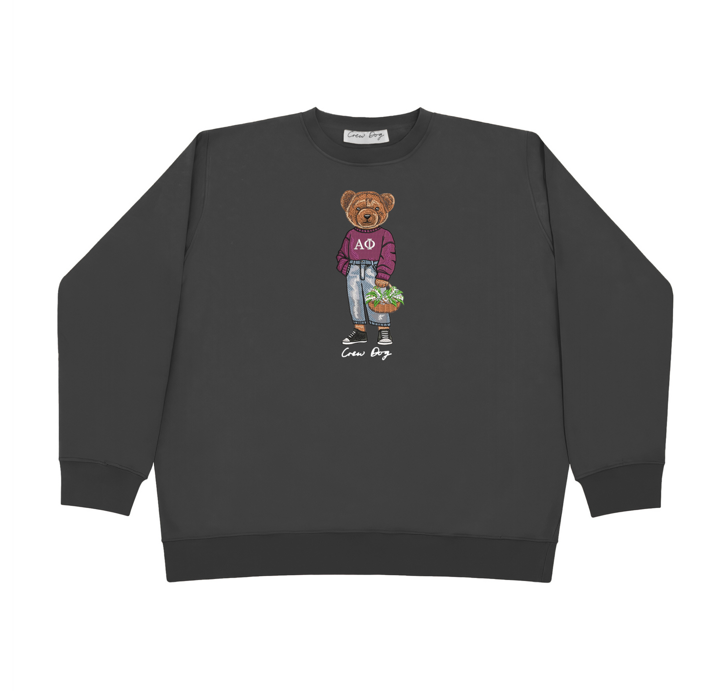 ΑΦ Flowers Crewneck