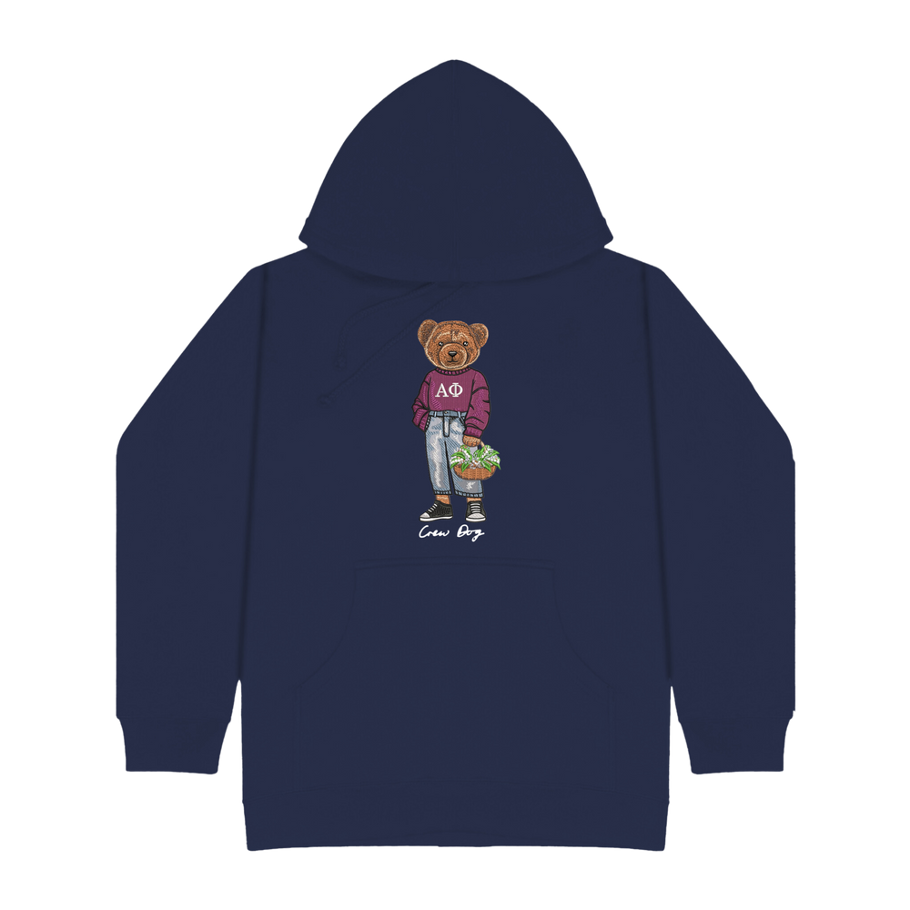 ΑΦ Flowers Hoodie