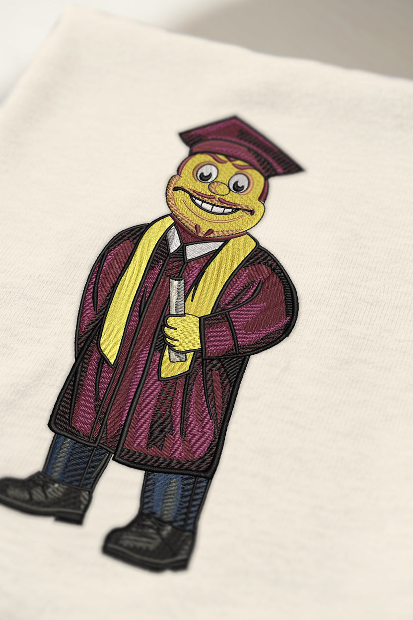 ASU Graduation Embroidered Tee