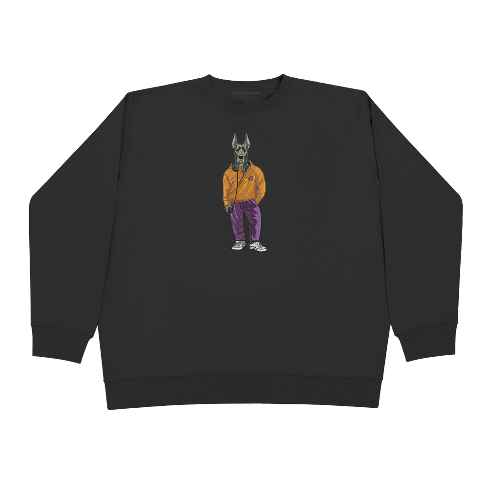 University of Albany Headphones Crewneck