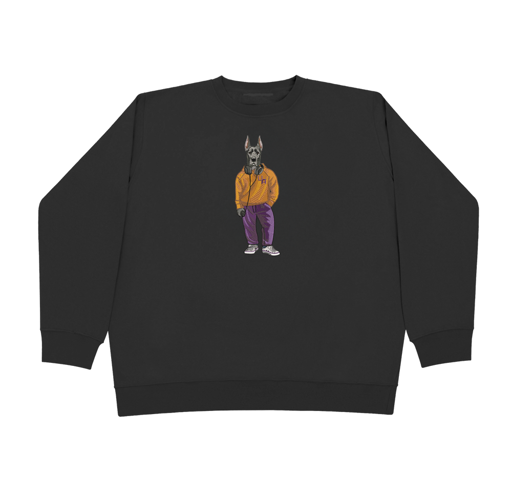 University of Albany Headphones Crewneck