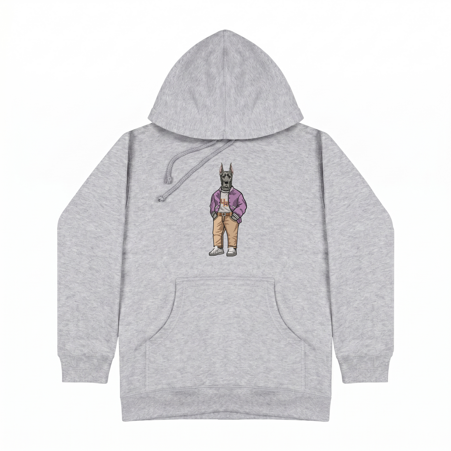 University of Albany Varsity Jacket Embroidered Hoodie