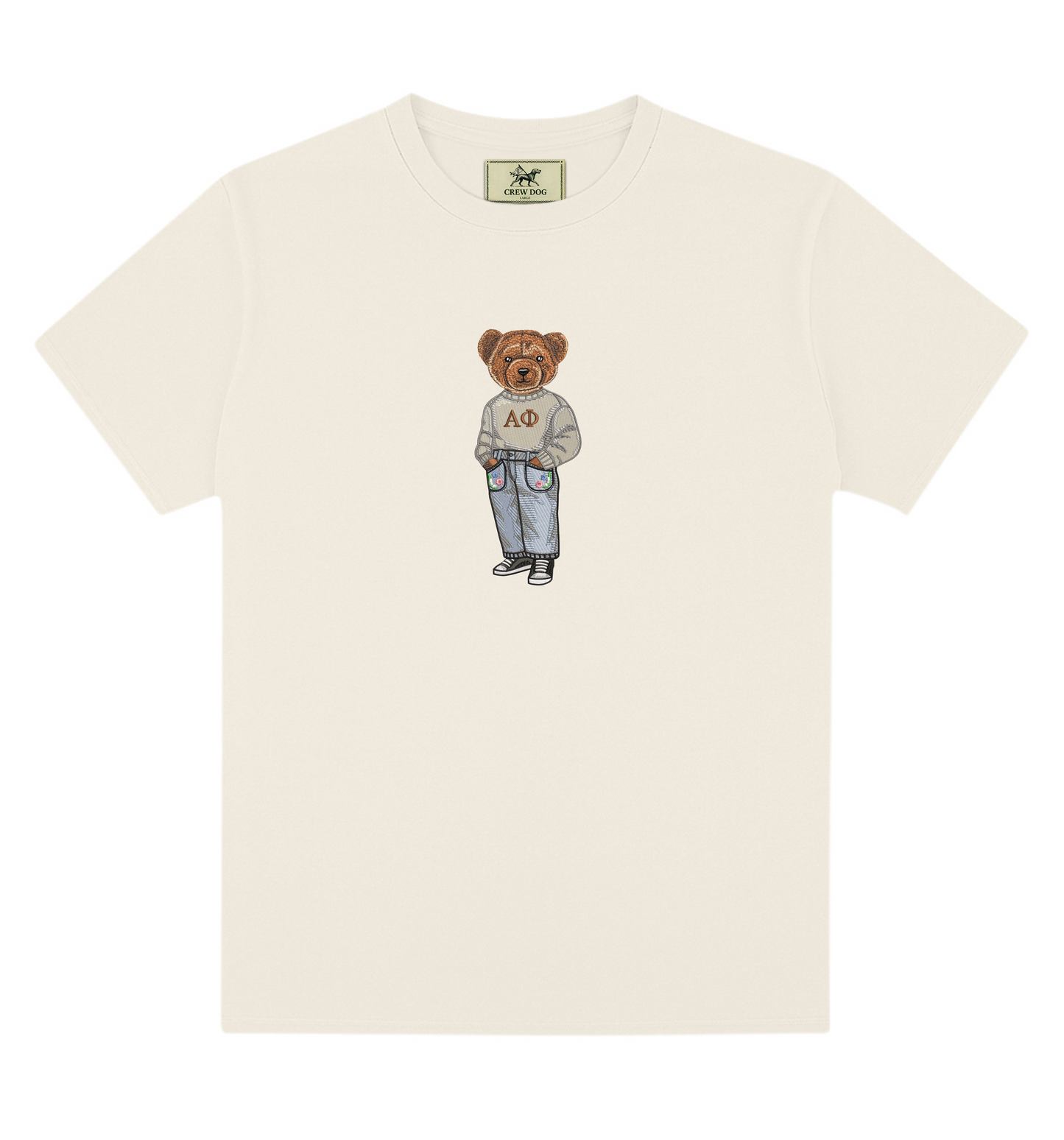 Alpha Phi Original Embroidered Tee