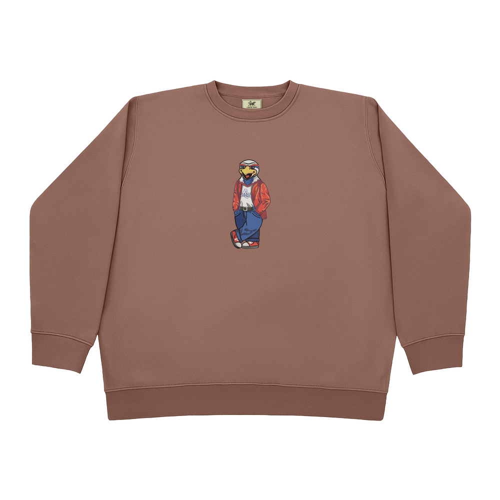 
                      
                        American University Original Embroidered Crewneck
                      
                    
