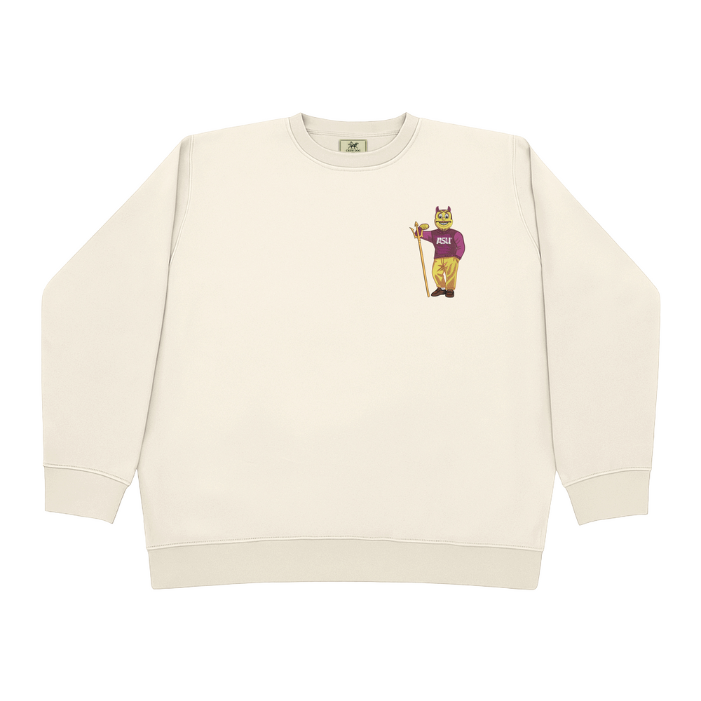 
                      
                        Arizona State University Embroidered Crewneck
                      
                    