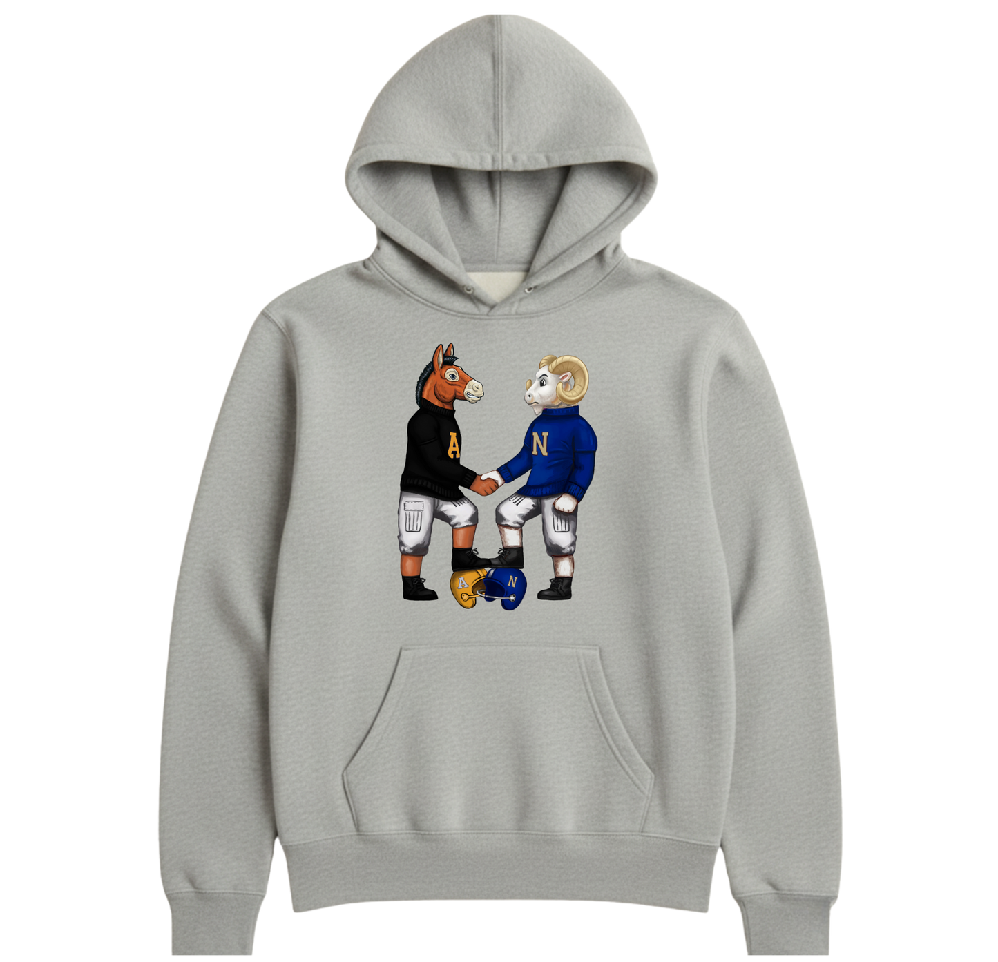 Army vs Navy Rivalry Hoodie