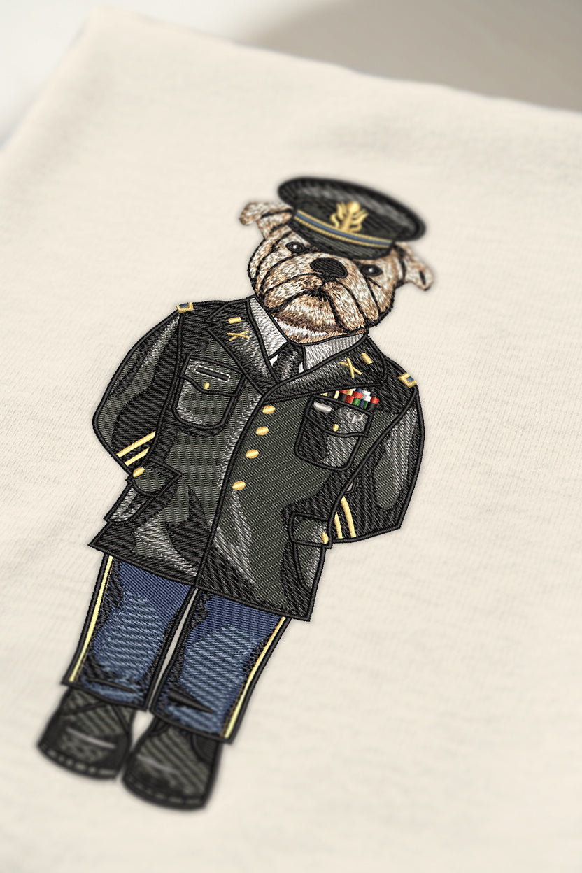 Army Service Uniform Embroidered Tee