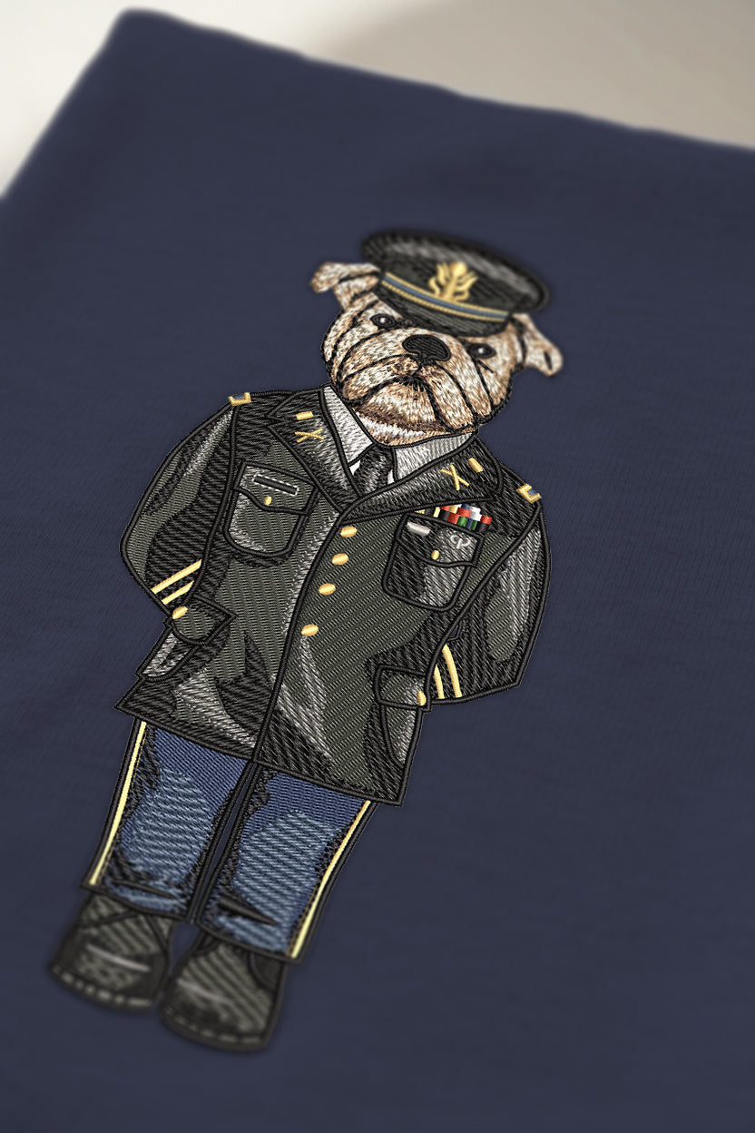 Army Service Uniform Embroidered Hoodie
