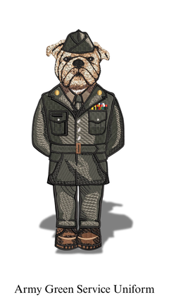 Army Green Service Uniform