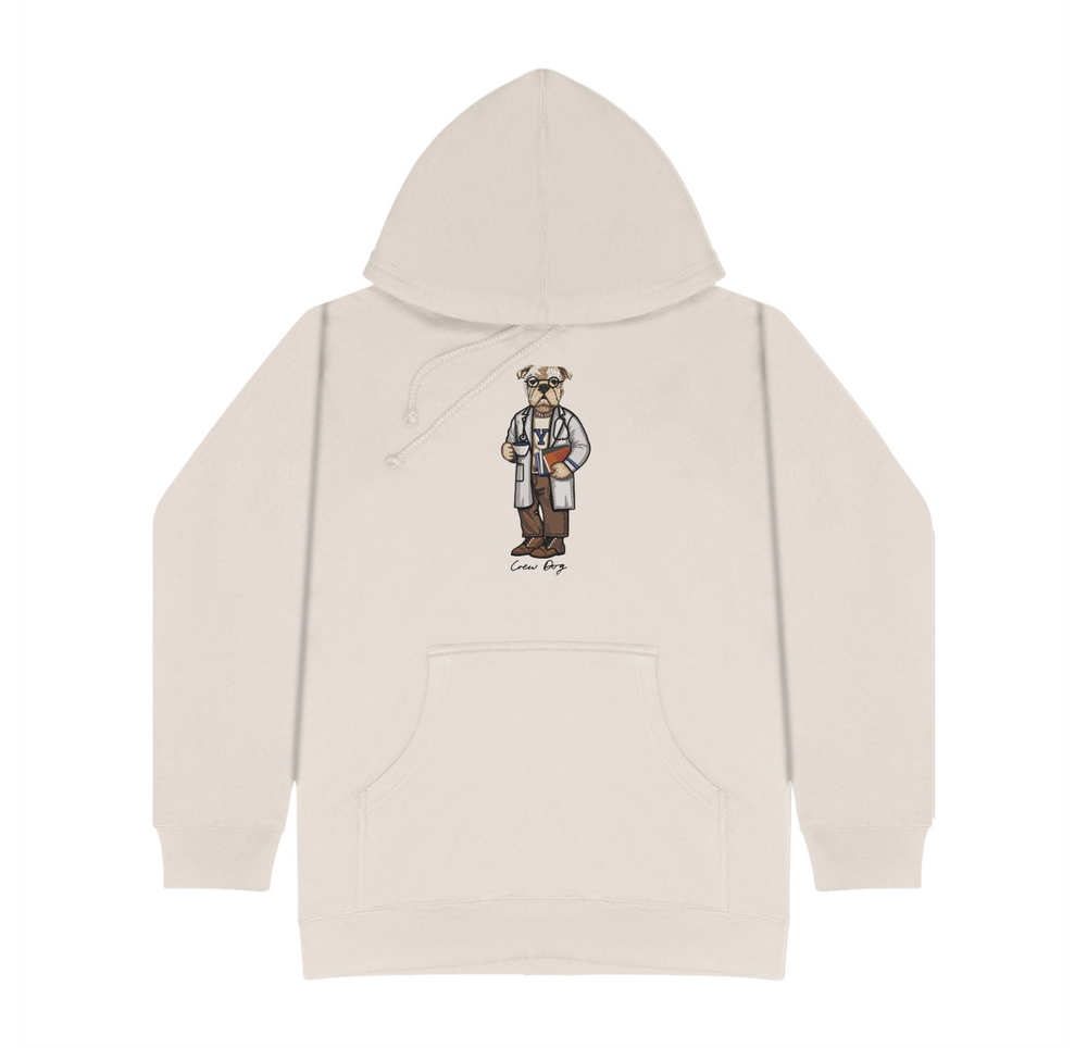 Ars longa, vitae brevis Embroidered Hoodie