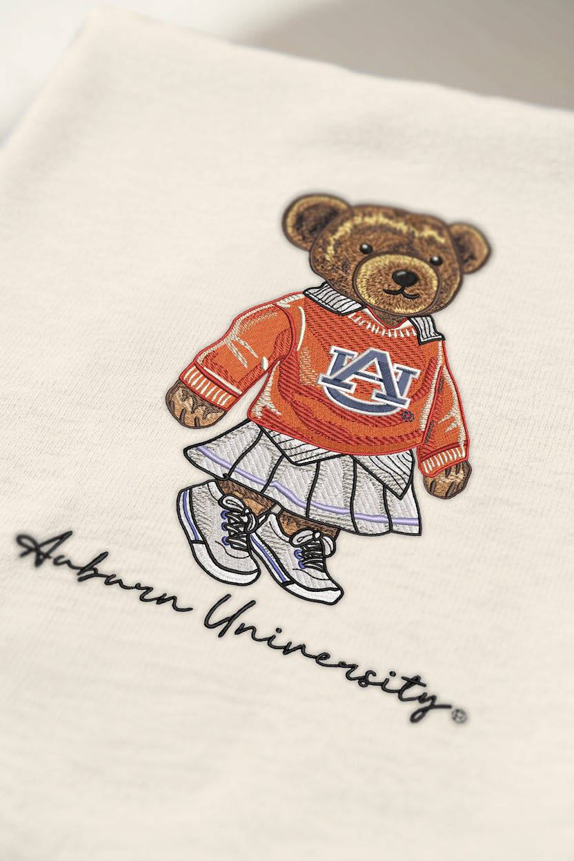 Auburn University Teddy Embroidered Crewneck