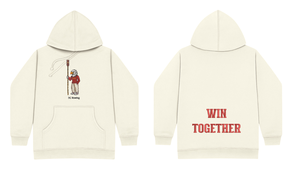 BC Women's Rowing Embroidered Hoodie