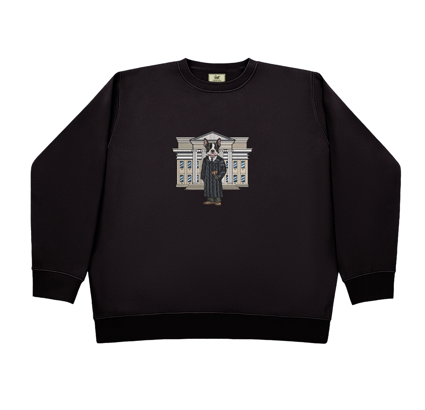 Embroidered Crewneck