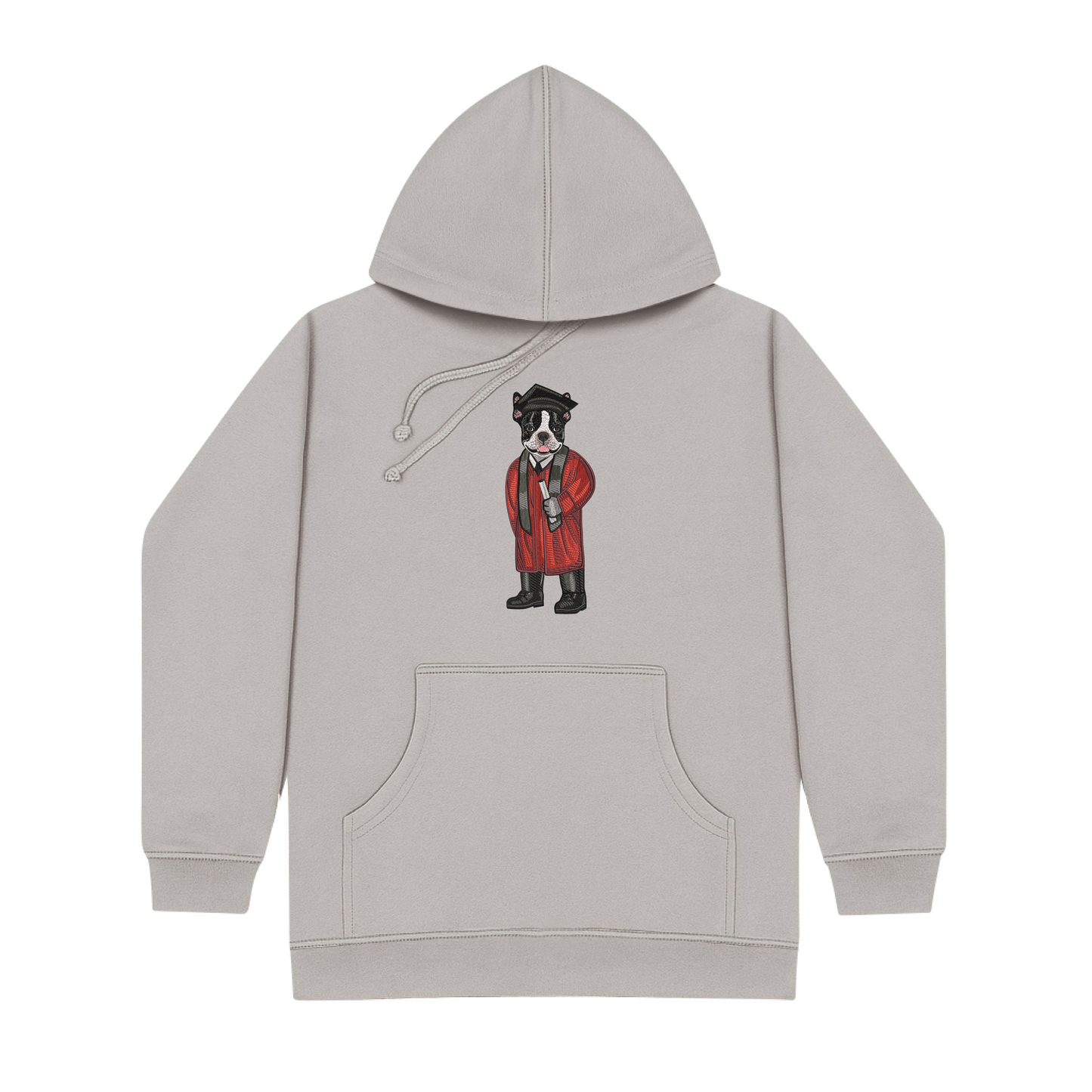 Boston University Graduation Embroidered Hoodie