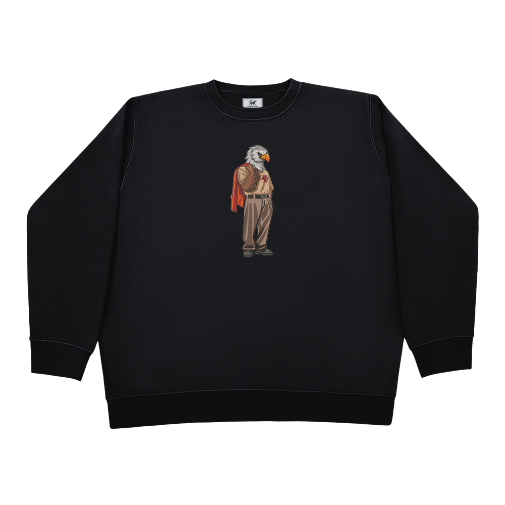 Boston College Embroidered Crewneck
