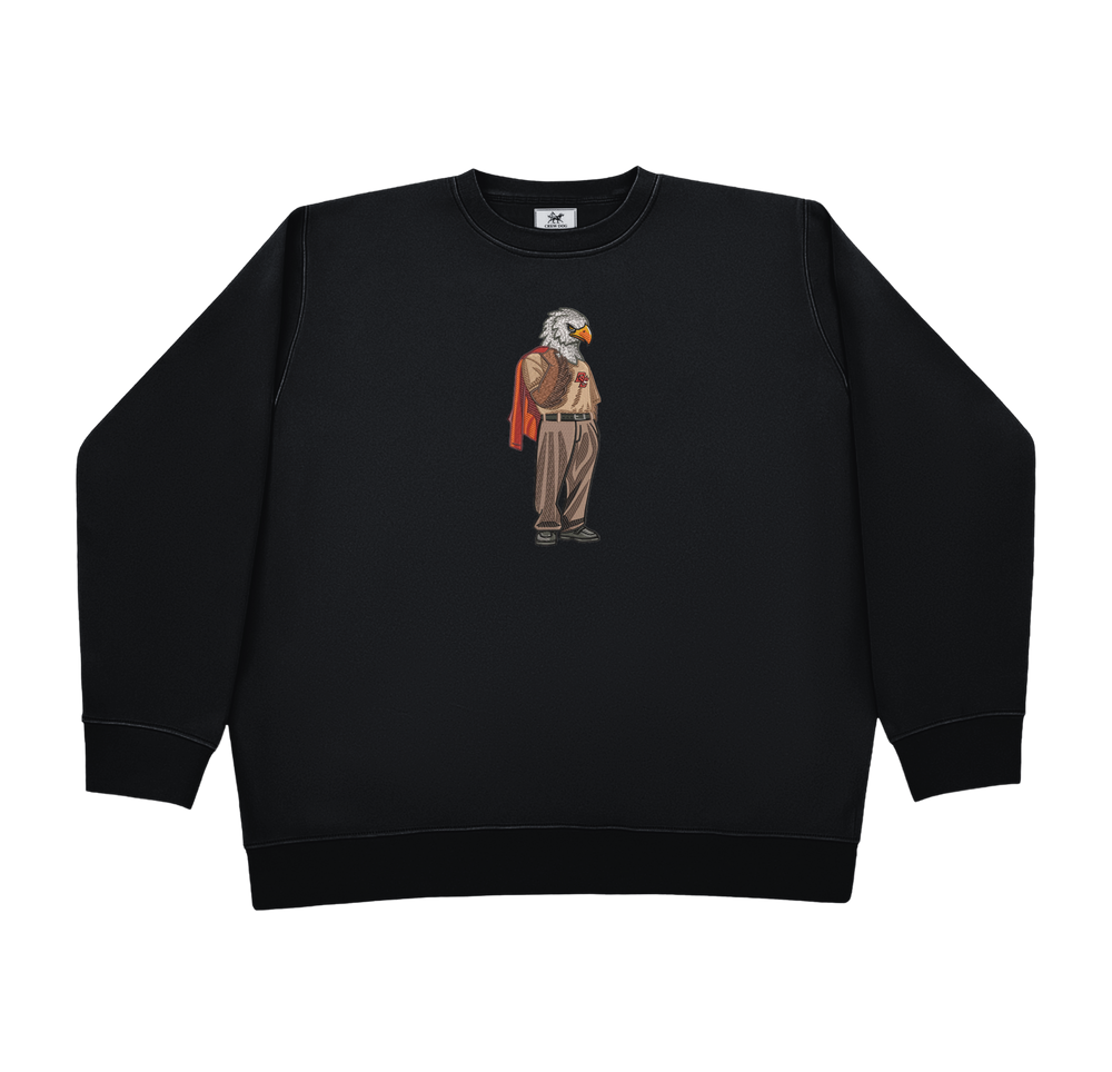 Boston College Embroidered Crewneck
