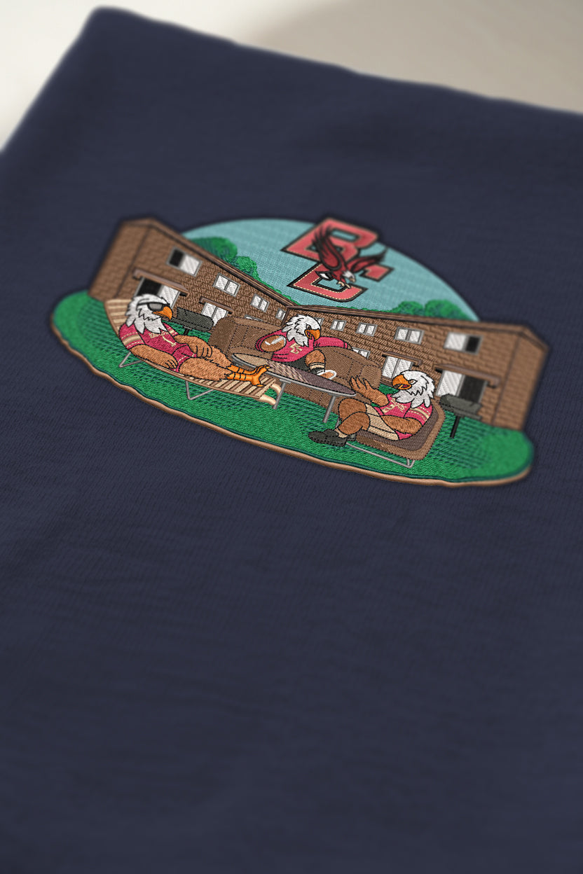 Boston College: The Mods Embroidered Tee