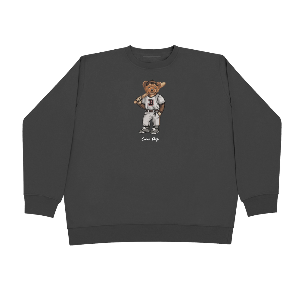 Brown Baseball Crewneck
