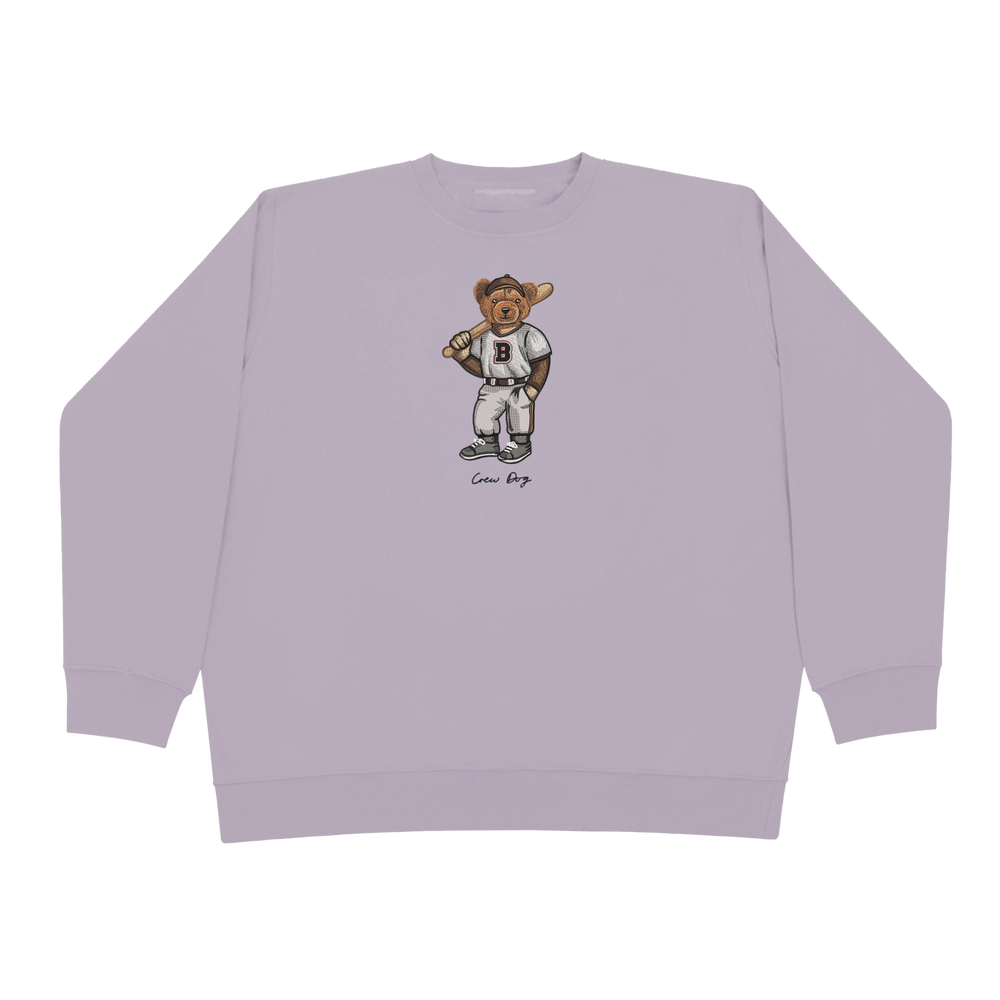 
                      
                        Embroidered Brown Baseball Crewneck
                      
                    