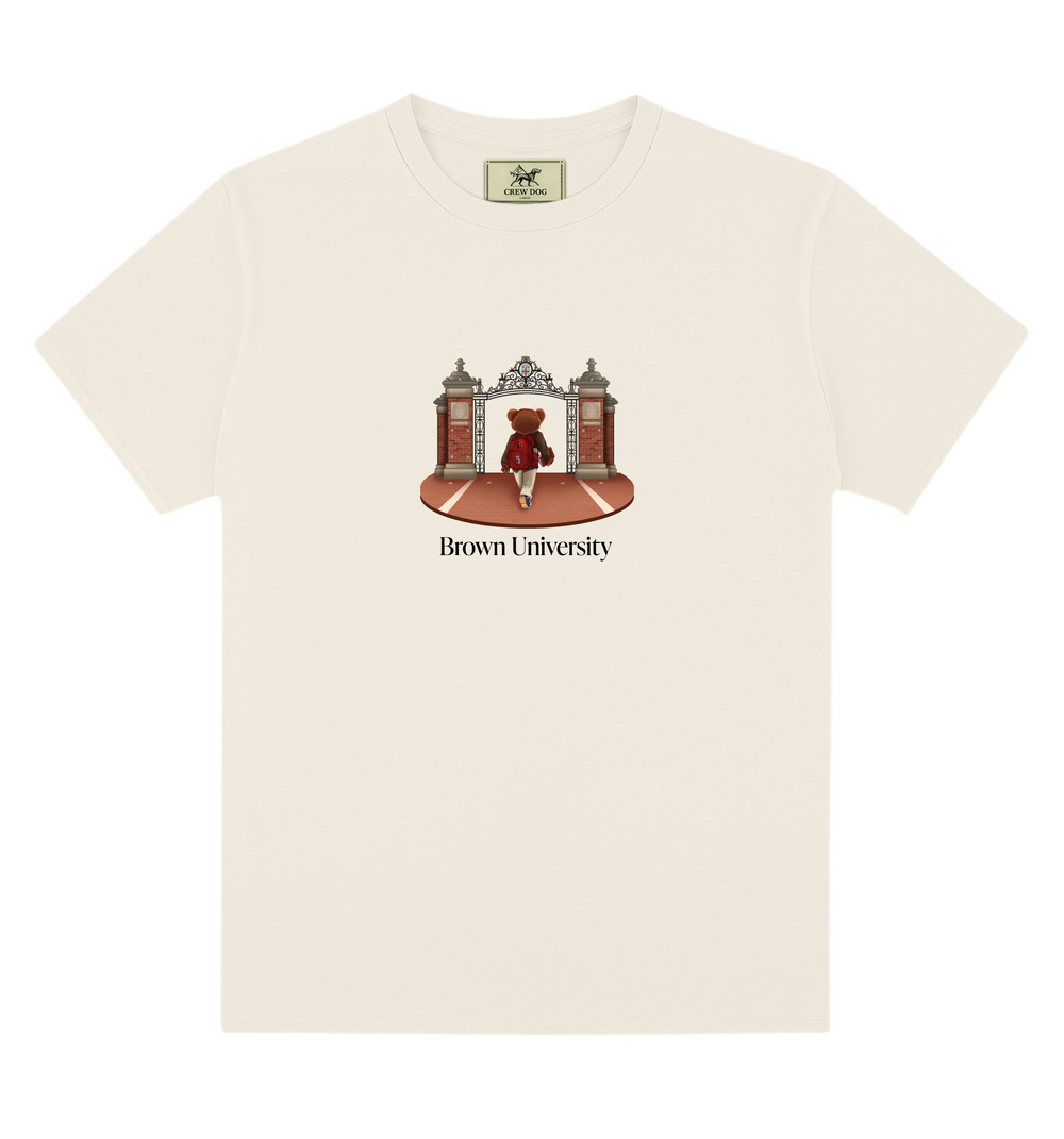 Brown Ceremonial Gates 1 Screen-printed Tee