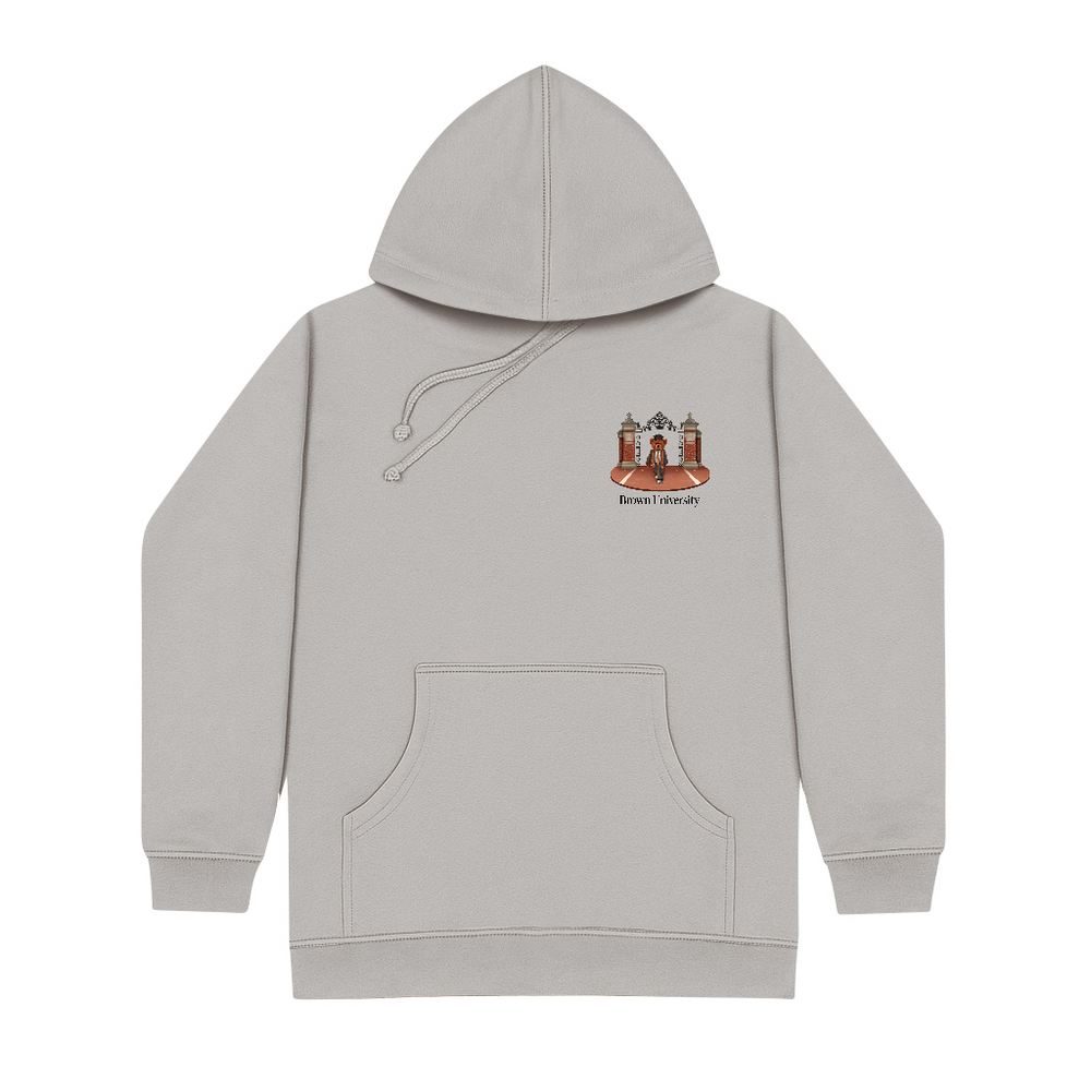 
                      
                        Brown Ceremonial Gates 2 Screen-printed Hoodie
                      
                    