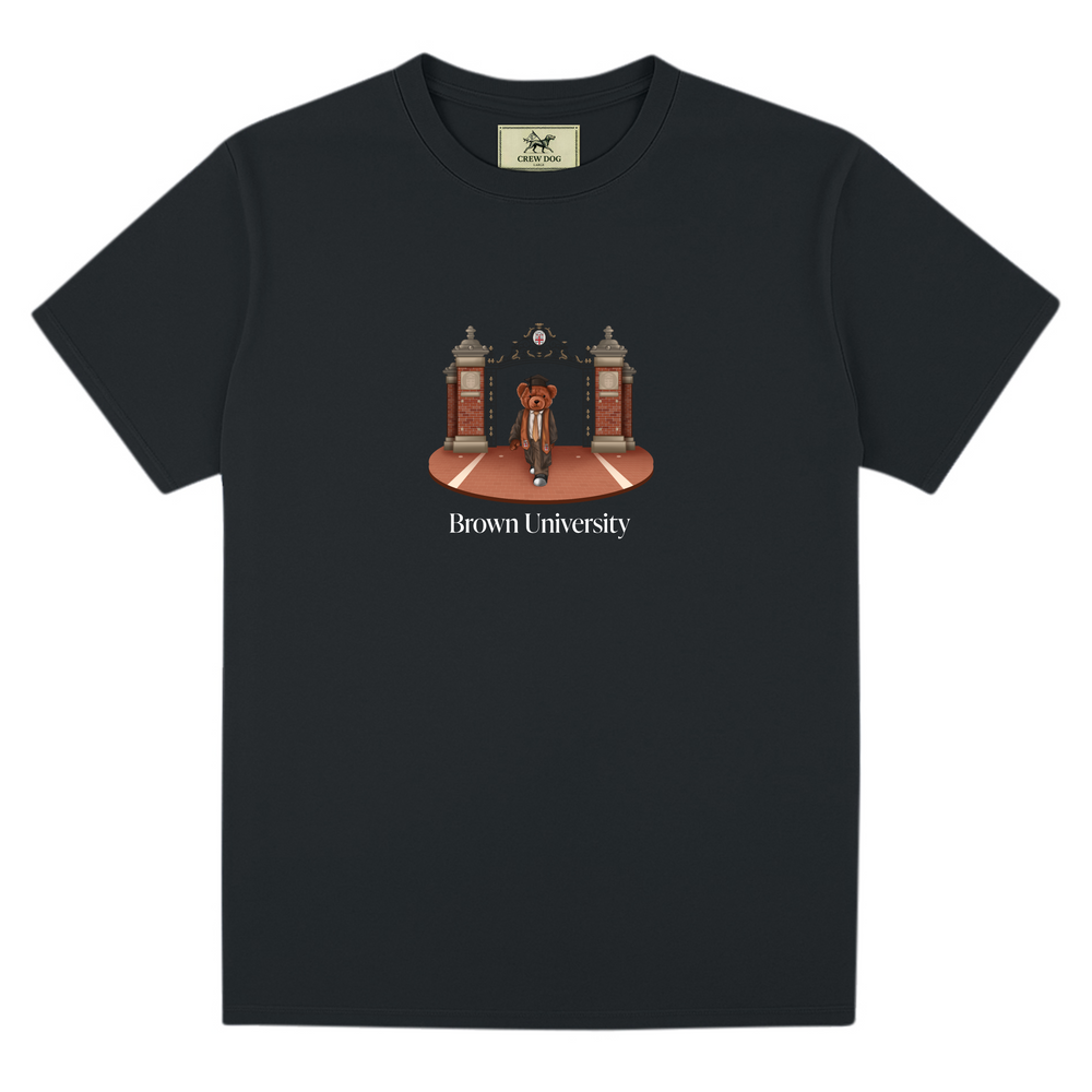 Brown Ceremonial Gates 2 Screen-printed Tee