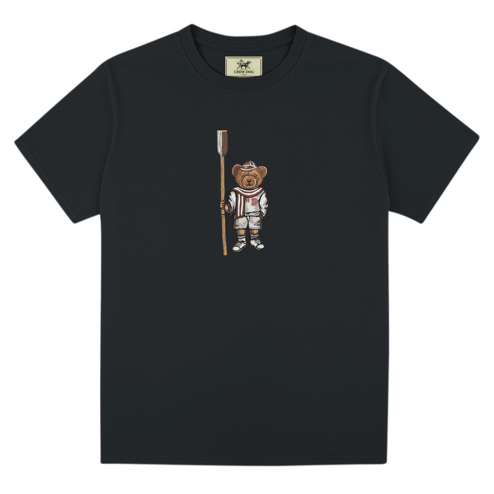 
                      
                        Brown Crew Embroidered Tee
                      
                    