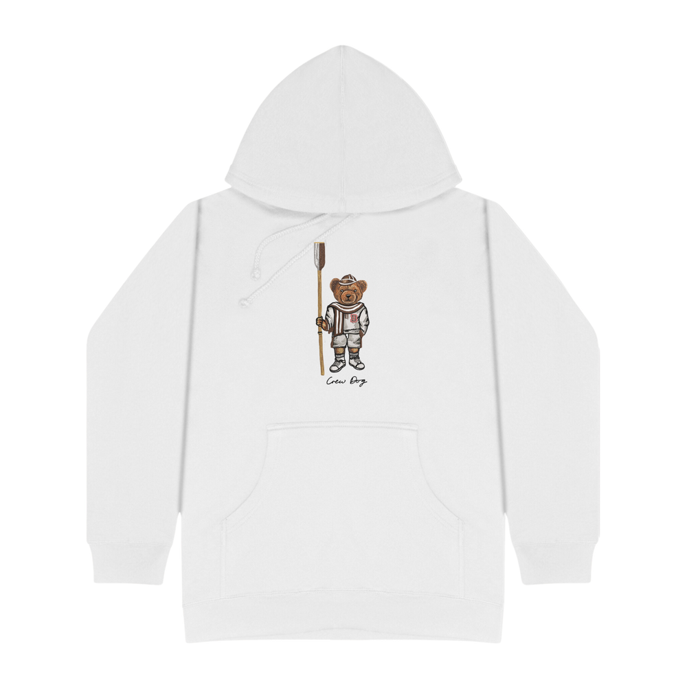 
                      
                        Embroidered Brown Crew Hoodie
                      
                    