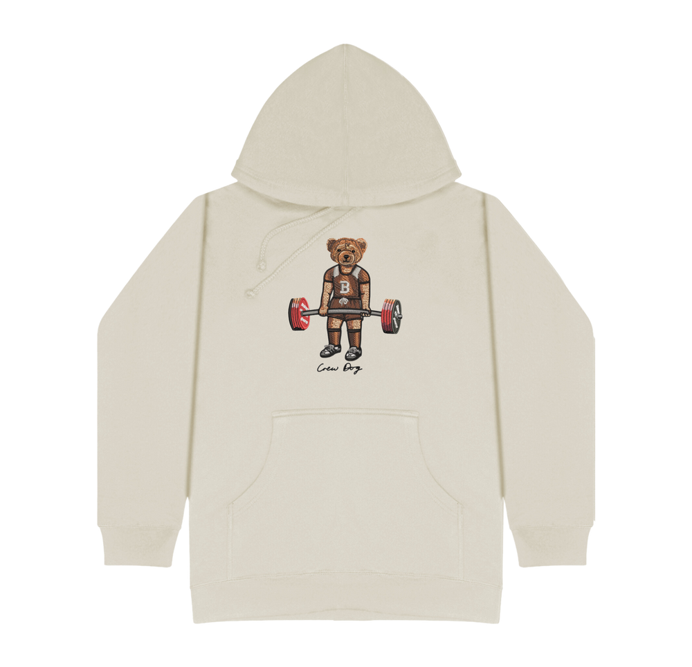 Brown Deadlifting Hoodie