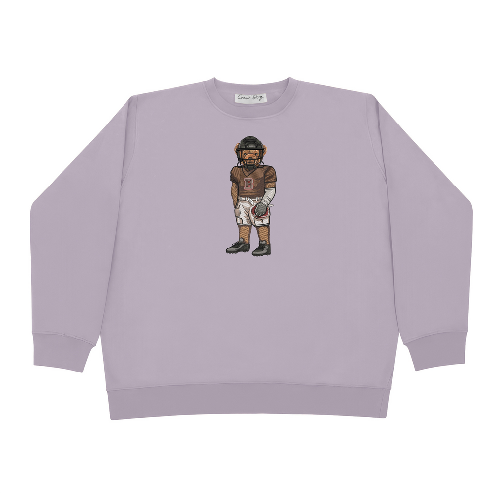 
                      
                        Brown Football Crewneck
                      
                    