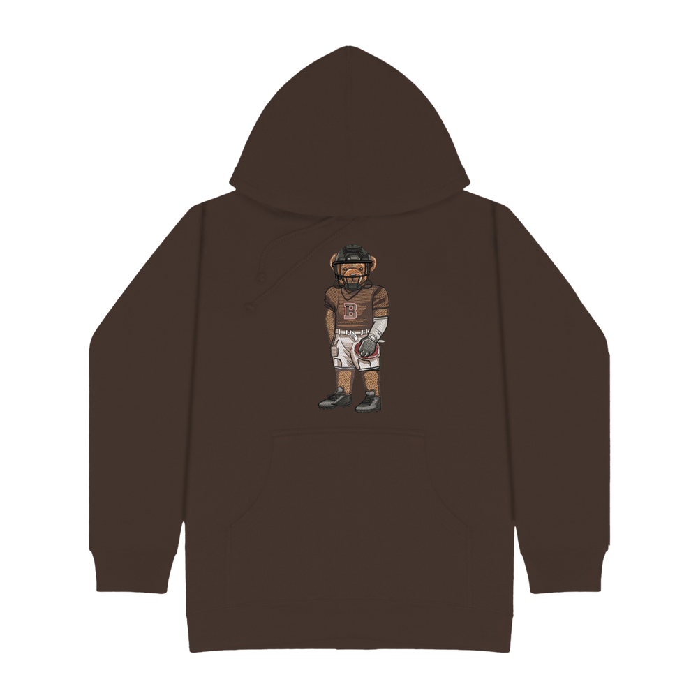 
                      
                        Brown Football Hoodie
                      
                    