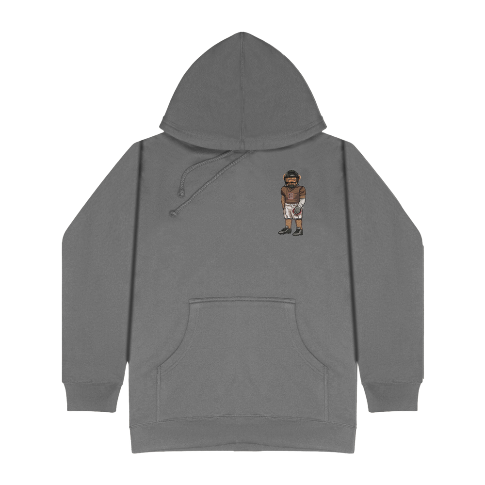 
                      
                        Brown Football Hoodie
                      
                    