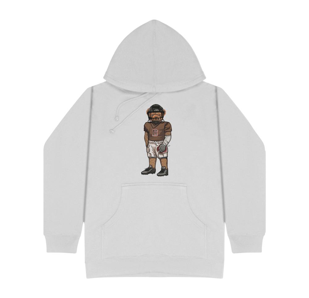 Brown Football Hoodie