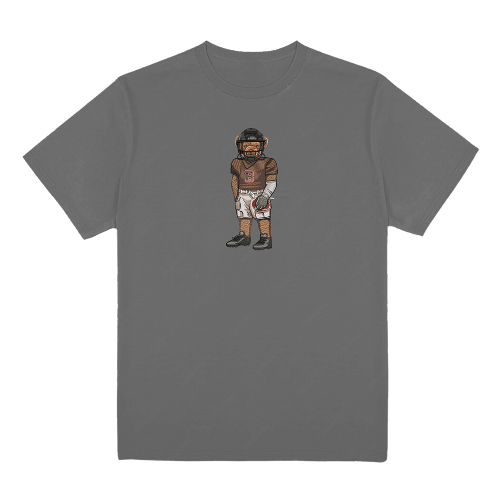 Brown Football Tee
