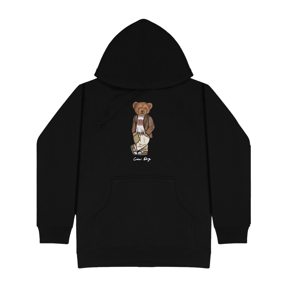 Embroidered Brown Original Hoodie