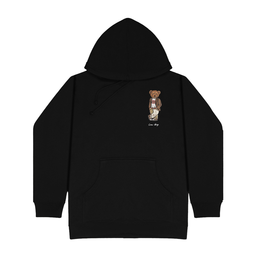 Embroidered Brown Original Hoodie