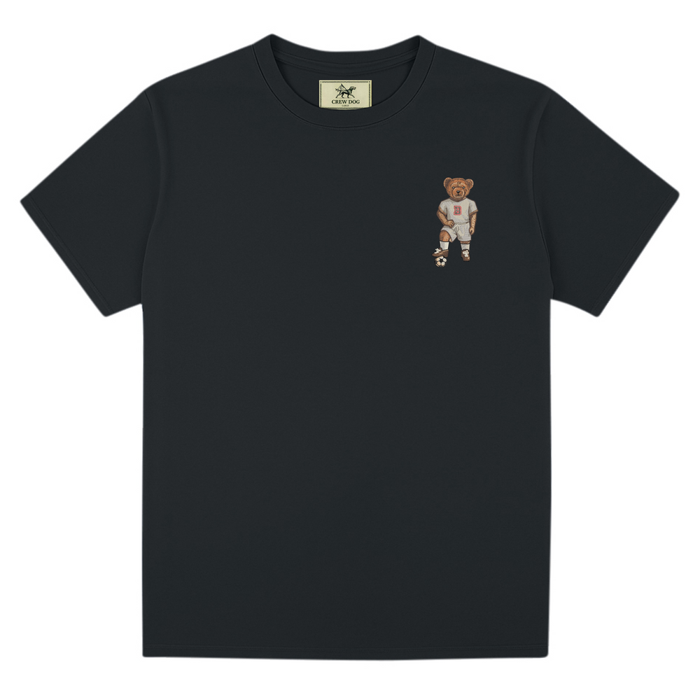 
                      
                        Brown Soccer Embroidered Tee
                      
                    