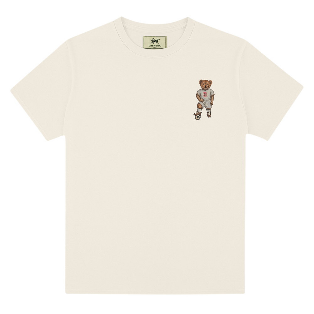 
                      
                        Brown Soccer Embroidered Tee
                      
                    