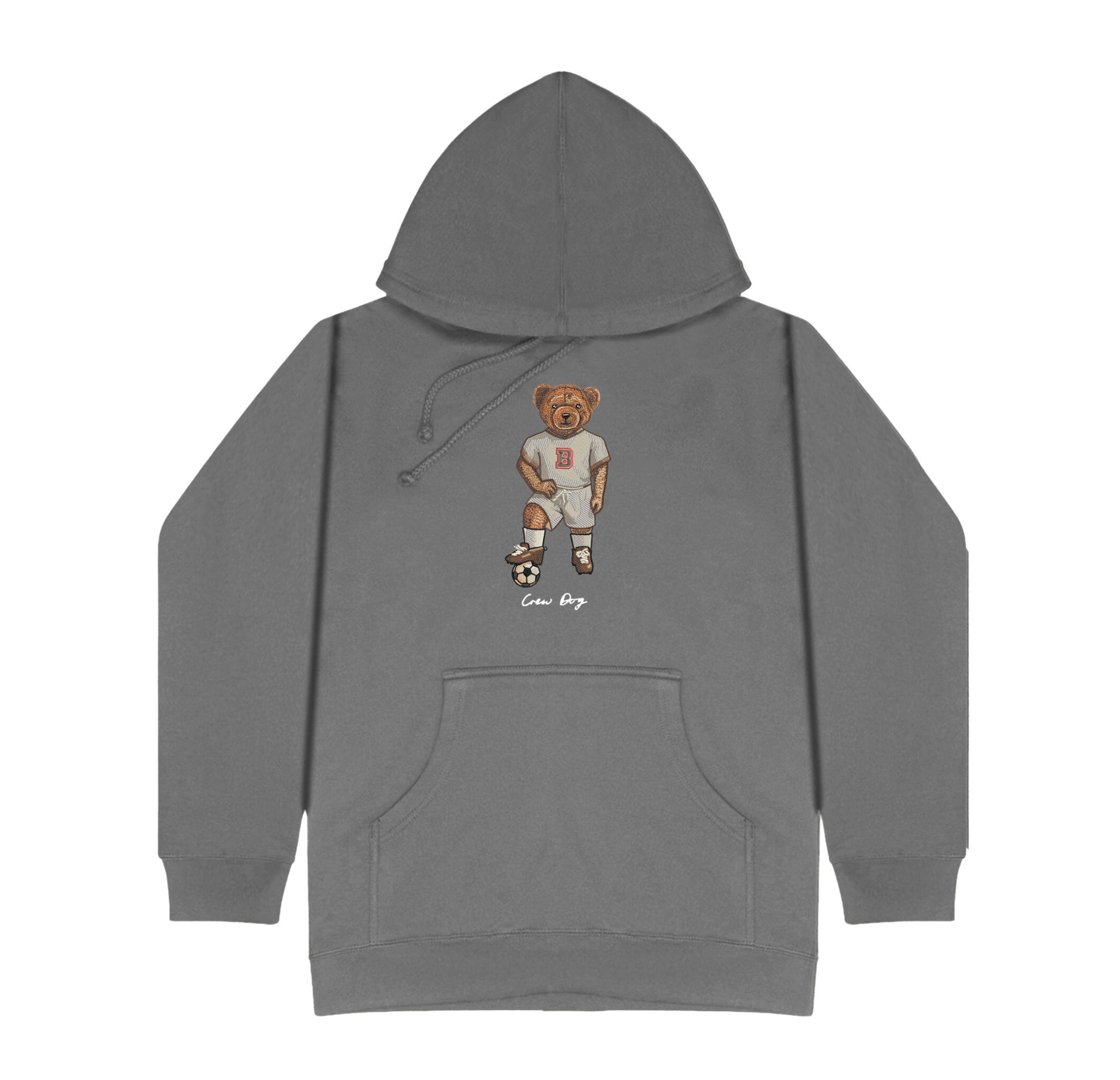 Brown Soccer Hoodie