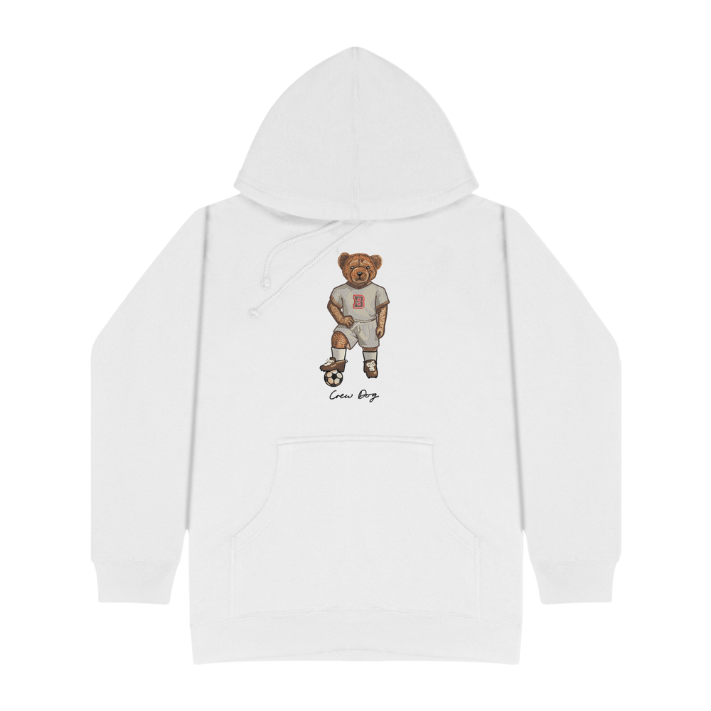 
                      
                        Embroidered Brown Soccer Hoodie
                      
                    