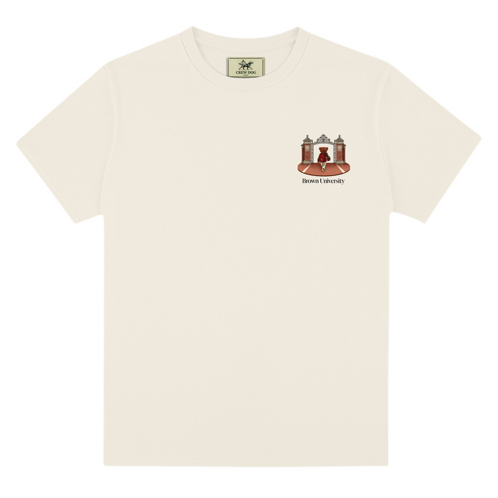 Brown Ceremonial Gates 1 Screen-printed Tee